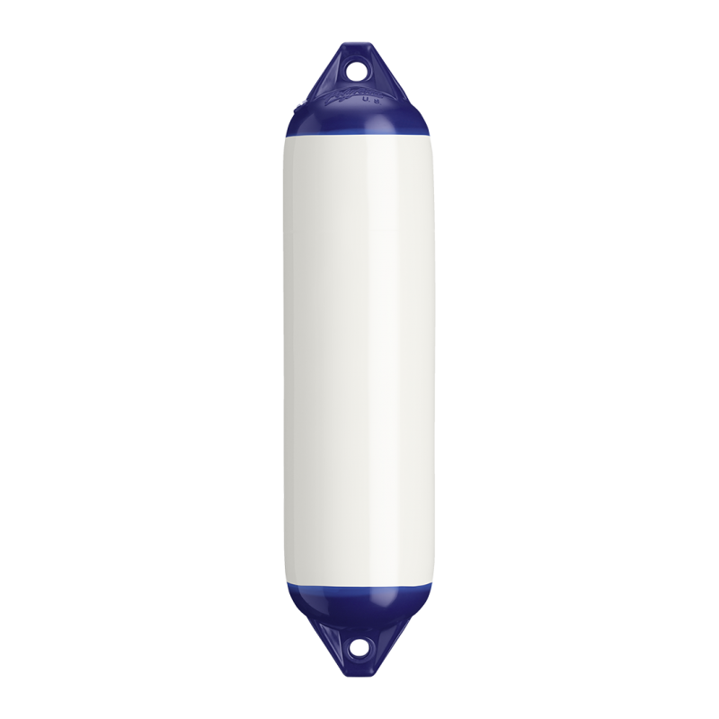 Polyform US F1, fender, white with blue top