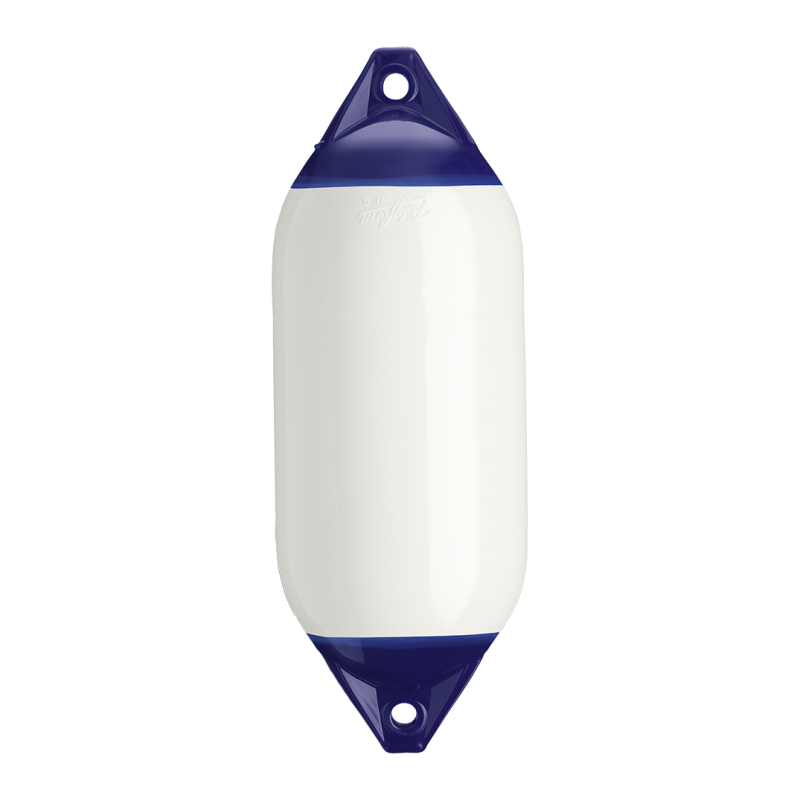 Polyform US F5, fender, white with blue top