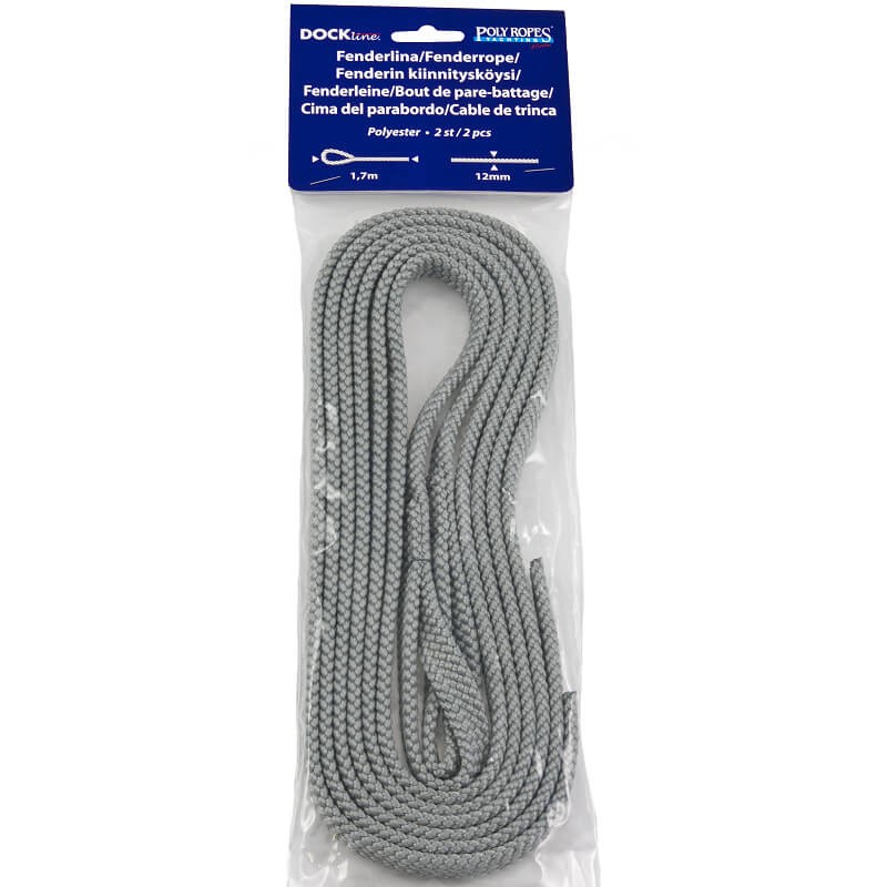 Fender line grey DL 3m 2-pack