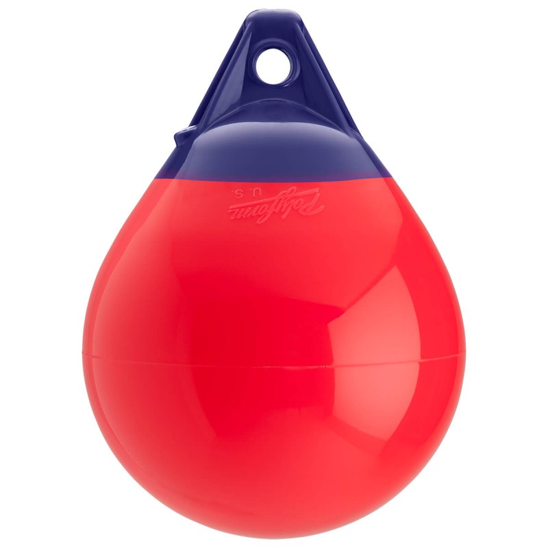 Buoy A2 Red blue top Polyform US