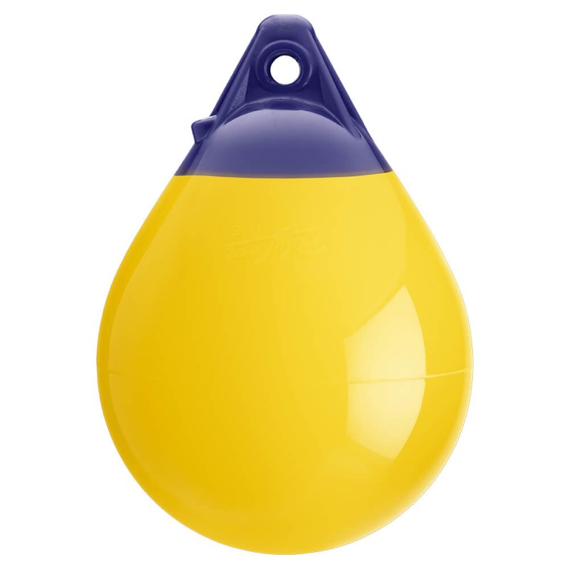 Buoy A1 Yellow blue top Polyform US
