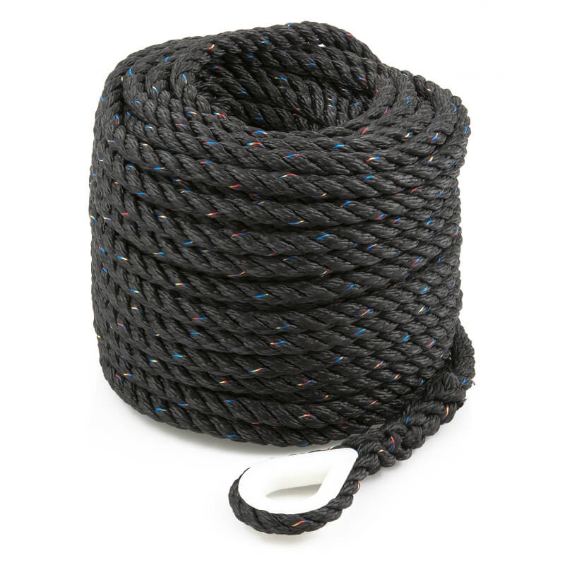 Anchor line SPECIAL black 10mm 30m