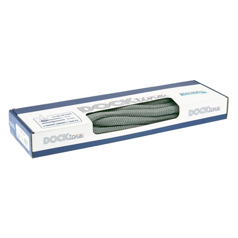 Dockline silver 15mm 15m