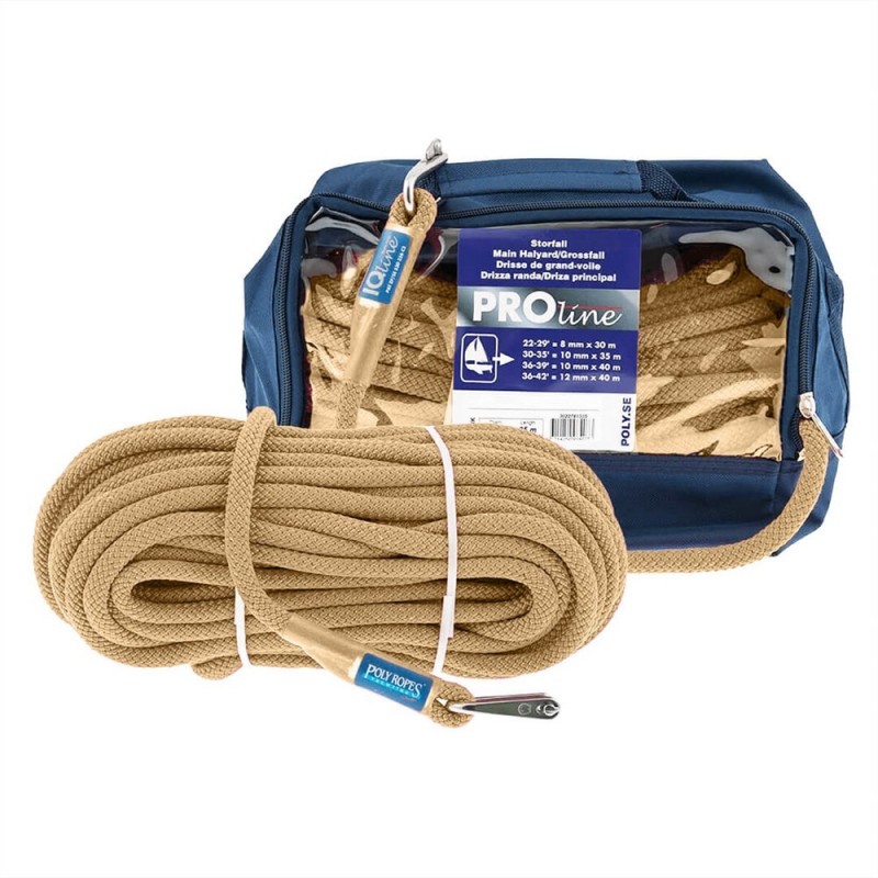 Halyard line PROline beige 10mm 35m