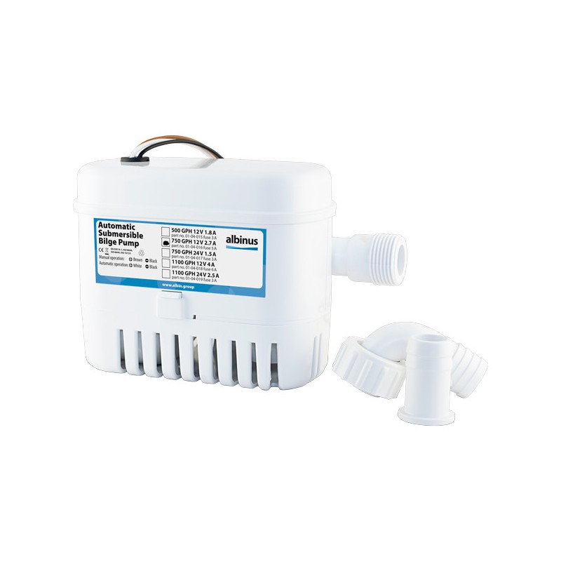 Auto Länspump 750GPH, 12V