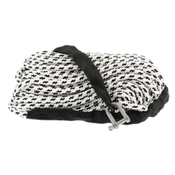 Anchor line Synsten 12mm 35m, white-black