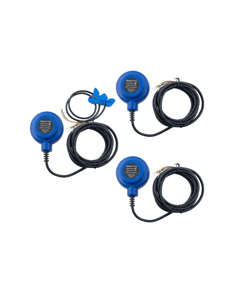Gobius Pro nivåmätare, 3 sensorer
