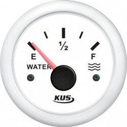Kus tank gauge water white 0-190ohm 12/24V