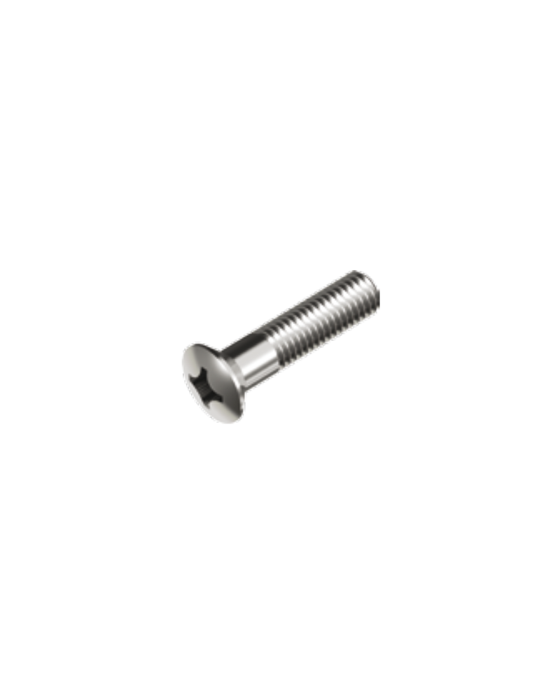 M8 30mm Countersunk fully threaded screw A4