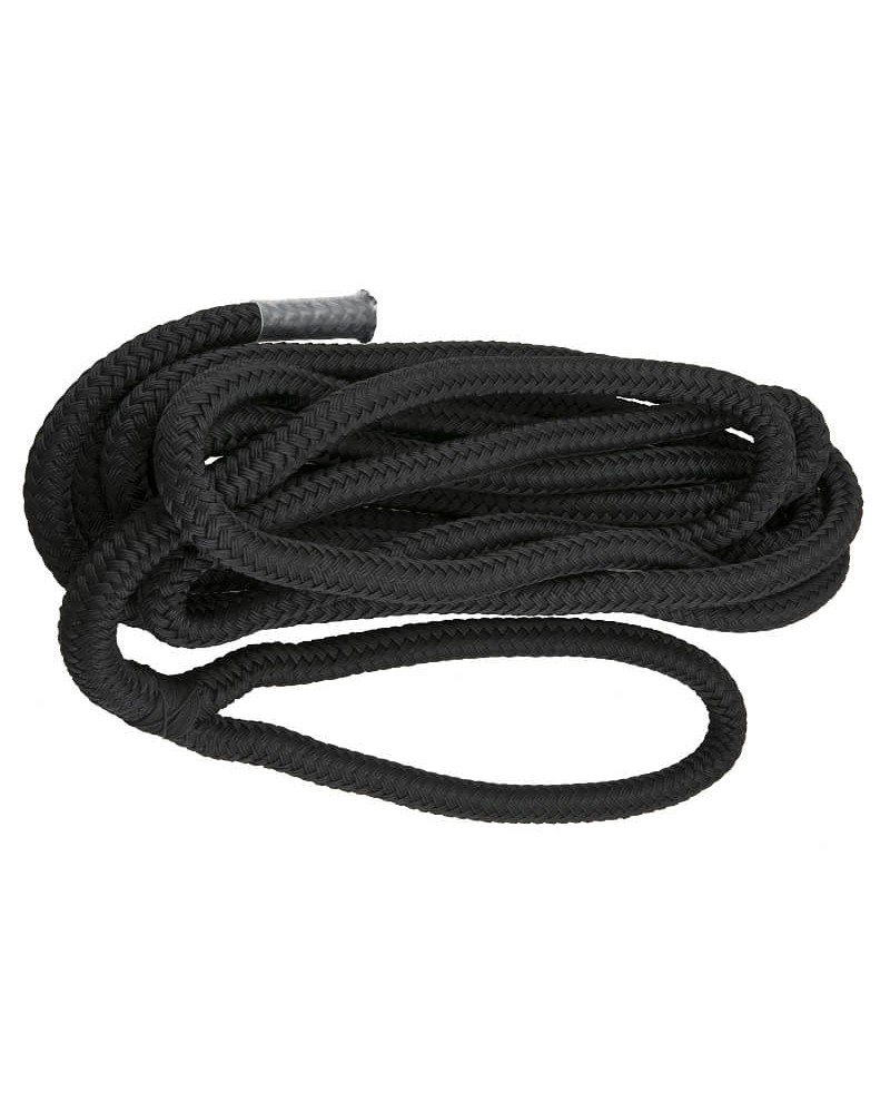 Mooring rope 12mm 10m Black Flexline